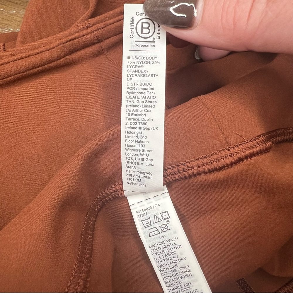 Athleta Ultra High Rise Elation 7/8 Legging Size 3X NWT Ancient Mahogany - Picture 10 of 14